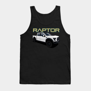 Raptor Truck American Cars Tank Top